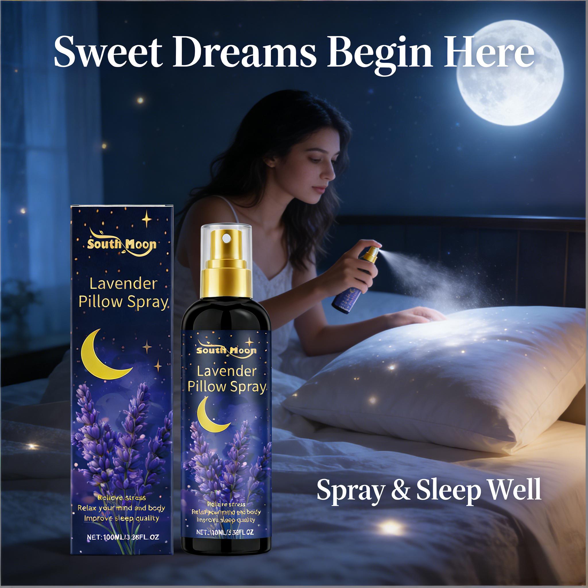 Anti Snore Contour Pillow - Semprotan Tidur Lavender untuk Bantal Meredakan
