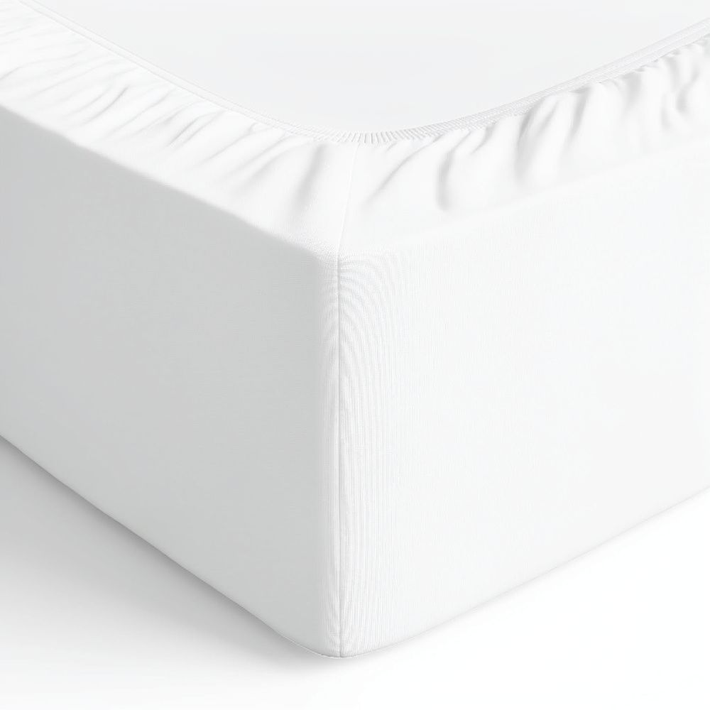 Fitted Bed Sheets Deep Pocket - Set Sprei Minimalis dengan Warna Solid,