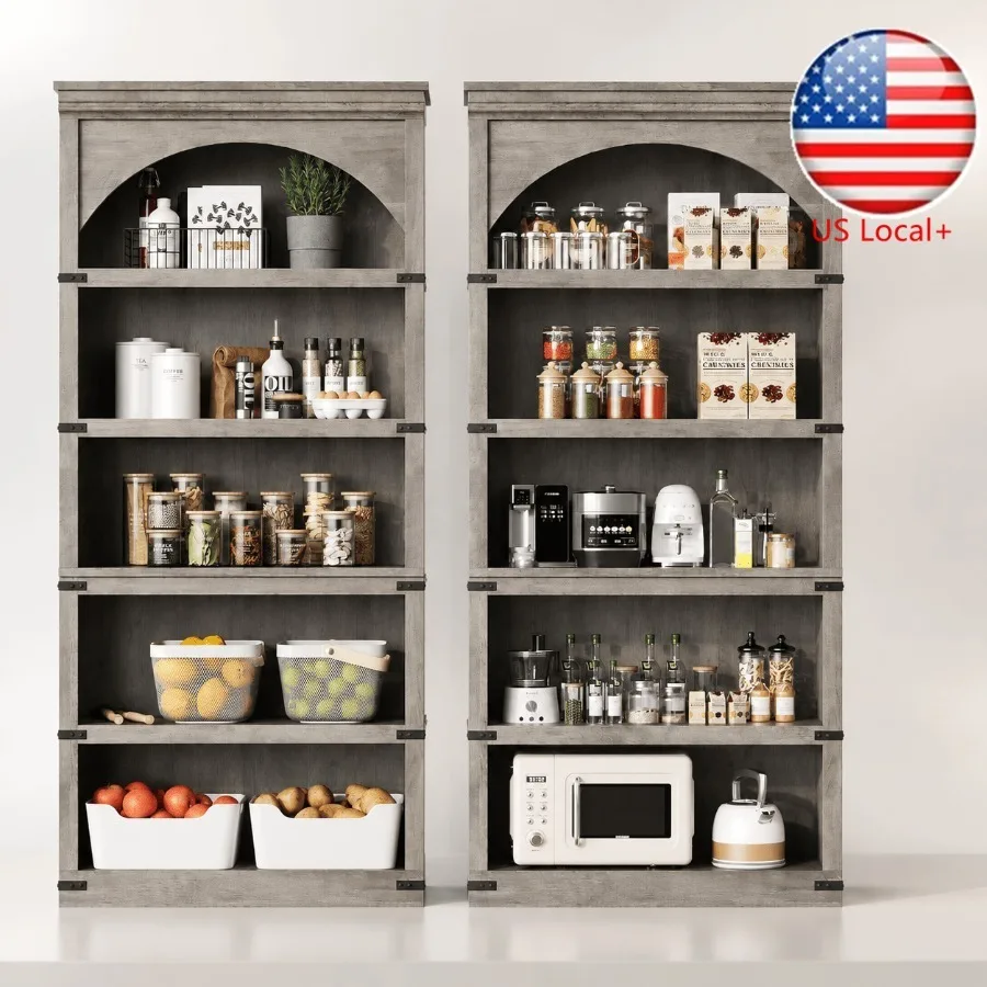 Storage & Organization - 68,7 Rak Buku Berbentuk Lengkungan Gaya