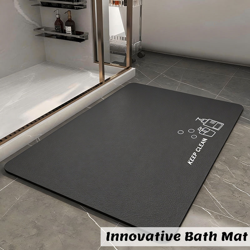 Keset Kamar Mandi Diatomite, P - Quick Dry Diatomite Bath Mat ulasan dan harga