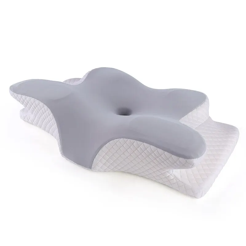 Bantal Busa Memori Bentuk Kupu - Memory Foam Orthopedic Pillow Neck Pain ulasan dan harga