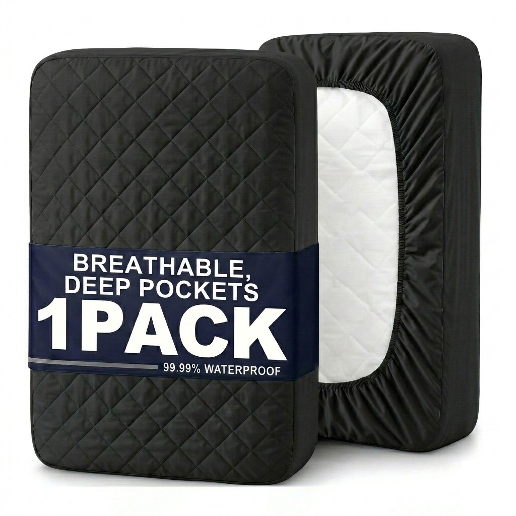 1pc Sprei Kasur Modern yang Le - Waterproof Mattress Protector Breathable ulasan dan harga