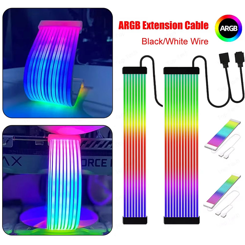 Kabel PC 5V 3Pin ARGB dengan S - Lighting ulasan dan harga