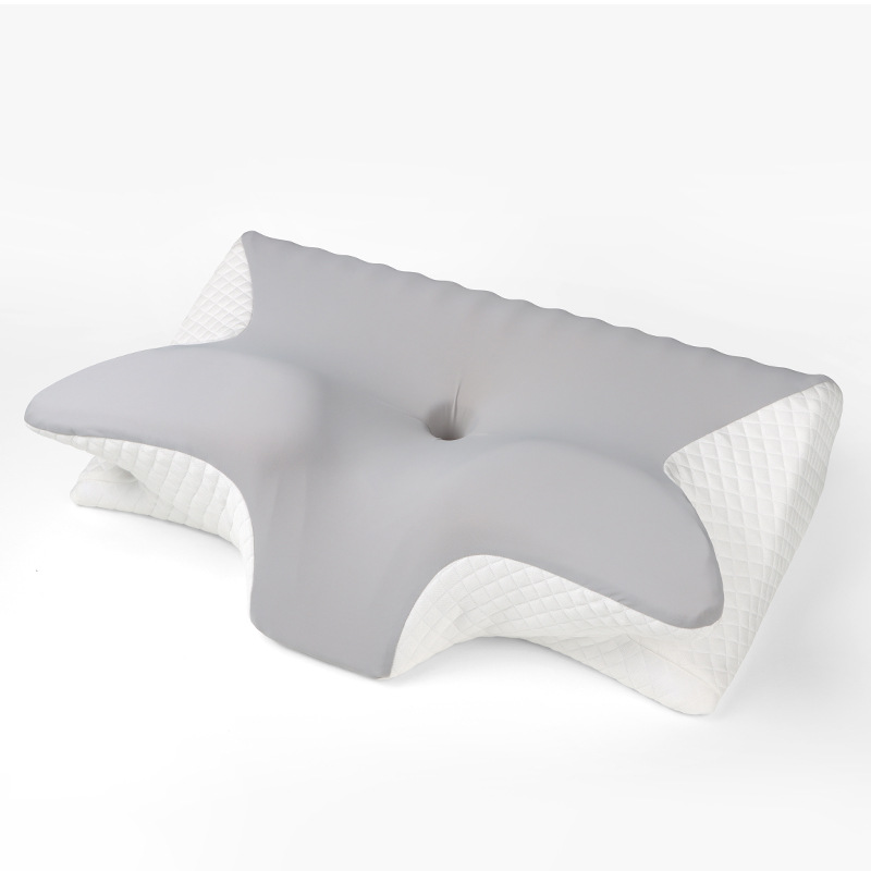 Bantal Leher Ergonomis Berbaha - Memory Foam Orthopedic Pillow Neck Pain ulasan dan harga